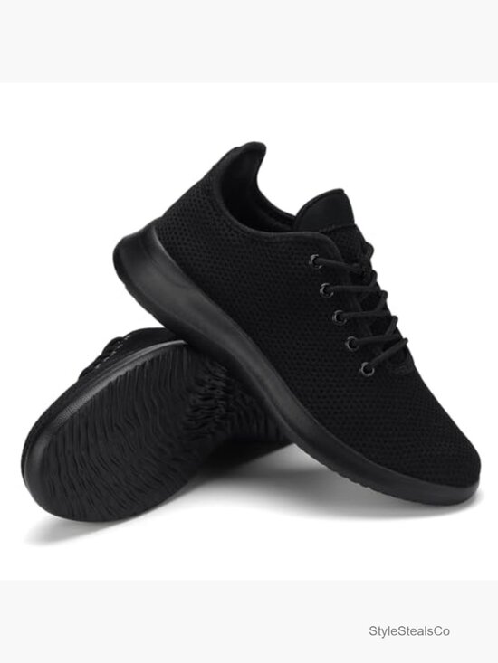 Ultra Lightweight Breathable Mesh Running Walking Shoes for Men Lace Up